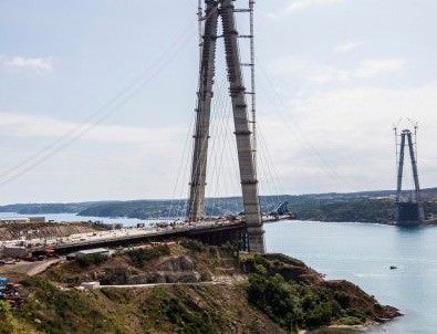3. köprü inşaatında yeni gelişme