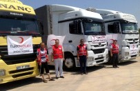 UMURLU - Aydın Kızılay, Türkmenlere Yardım Elini Uzattı