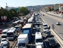 FATIH SULTAN MEHMET KÖPRÜSÜ - İstanbul'da trafik kabusu erken başladı
