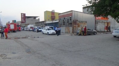 Antakya'da Mobilya Atölyesinde Yangın