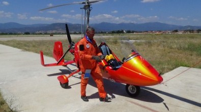 Gyrocopter İle Zafer Uçuşu Başladı