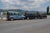 Osmancık'ta Zincirleme Trafik Kazası Açıklaması 7 Yaralı