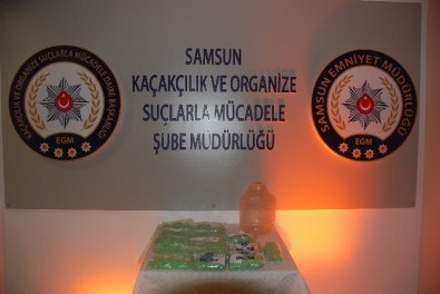 Samsun'da 17 Bin 659 Adet Uyuşturucu Hap Ele Geçirildi