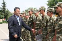 GANIRA PAŞAYEVA - Yavuzaslan Ermenistan Sınırındaki Azerbaycan Askerleriyle Bayramlaştı