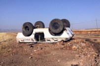 POLİS PANZERİ - Polis Panzeri Devrildi Açıklaması 2 Yaralı