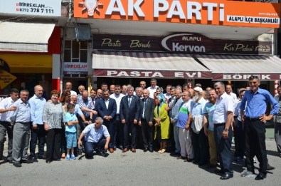 AK Parti Alaplı İlçe Teşkilatında Bayramlaşma