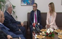 SEMIH YALÇıN - CHP Heyeti, MHP'yi Ziyaret Etti