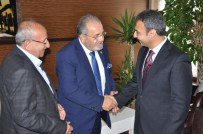 CAHİT BAĞCI - Çorum Belediyesi'nde Bayramlaşma