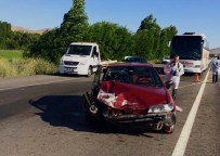 Kırşehir'de Zincirleme Trafik Kazası Açıklaması 1 Ölü, 7 Yaralı