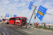 Rize'de Trafik Kazası Açıklaması 1 Ölü, 36 Yaralı