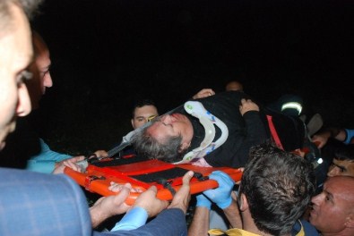 Tokat'ta Otomobil Şarampole Yuvarlandı Açıklaması 3 Yaralı