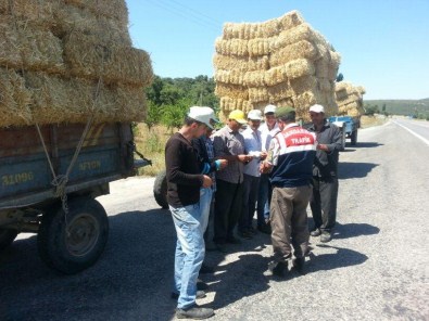 Beyşehir'de Jandarma Tarımsal Faaliyetlerde Kullanılan Araçları Denetledi