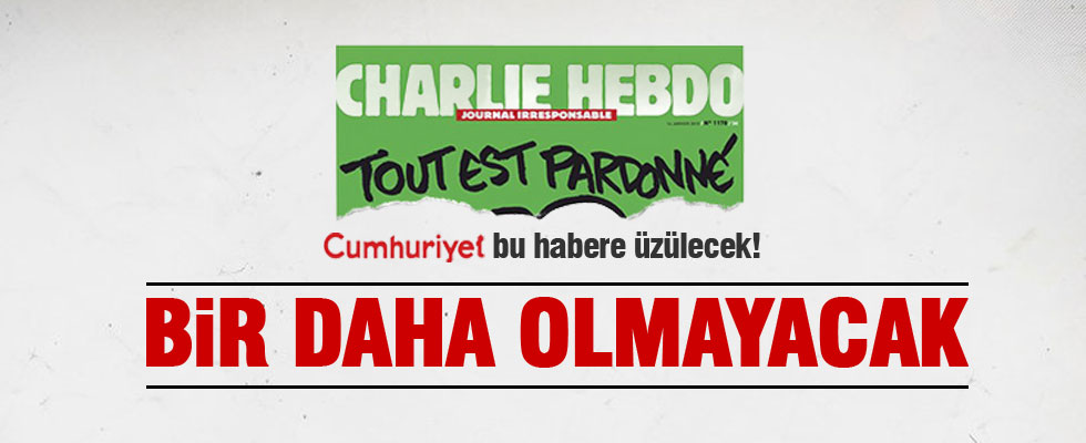 Charlie Hebdo'dan Hz. Muhammed kararı!