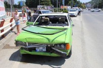 Samsun'da Trafik Kazası Açıklaması 1 Yaralı