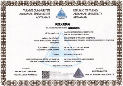 Adıyaman Üniversitesinde Elektronik İmzalı Diploma Dönemi