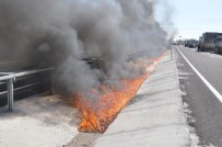 KARKıN - Aksaray'da Cam Yüklü Tır Devrildi