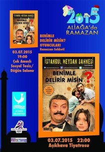 'Benimle Delirir Misin?' Aliağa'da Sahnelenecek