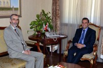 SEDAT PEKER - Büyükelçi Jazbec'ten Antalya Valisi Türker'e Veda Ziyareti