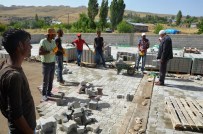 KOCAPıNAR - Erciş'te Yeni Sanayi Sitesi'nde Hummalı Çalışma