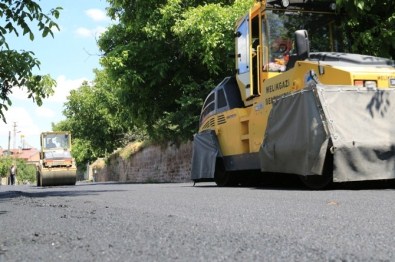 Hisarcık Asfaltlanıyor