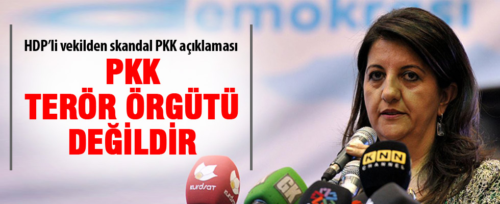 Pervin Buldan'dan skandal PKK açıklaması