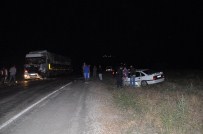Tunceli'de Trafik Kazası Açıklaması 1 Yaralı
