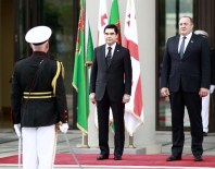 GÜRCİSTAN CUMHURBAŞKANI - Türkmenistan Cumhurbaşkanı Berdimuhammedov Gürcistan'da