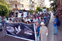 Suruç'taki Patlama Akhisar'da Protesto Edildi