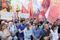 Suruç saldırısı Taksim'de protesto edildi