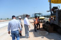 40 Metrelik Bulvar Asfaltlanıyor