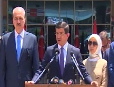 Başbakan Davutoğlu Suruç'ta açıklama yaptı