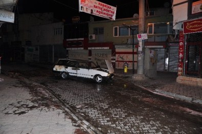 Şırnak'ta askerin aracı ateşe verildi