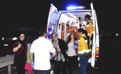 Amasya'da Zincirleme Trafik Kazası Açıklaması 10 Yaralı