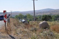 Balıkesir'de Trafik Kazası Açıklaması 1 Yaralı