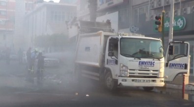 Hatay'da AK Parti binası önünde patlama