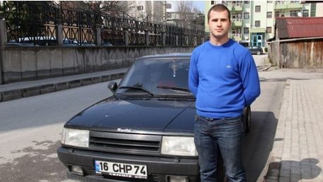 'RTE' plakalı araç 50 bin liraya satışa çıkarıldı