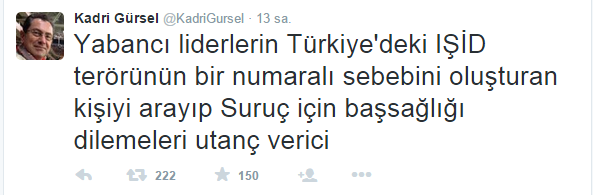 Milliyet Kadri Gürsel'in işine son verdi