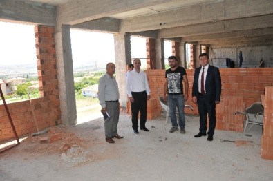 Bahşılı Kaymakamı Polat Okul İnşaatlarını İnceledi