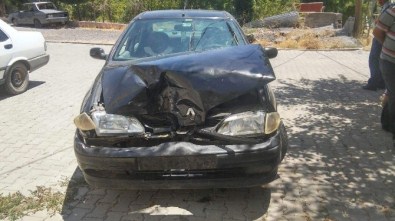 Gerger'de Trafik Kazası