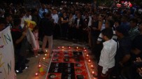 ANMA ETKİNLİĞİ - Suruç'taki Terör Saldırısında Hayatını Kaybeden 32 Kişi İçin Batman'da Anma Etkinliği Düzenlendi