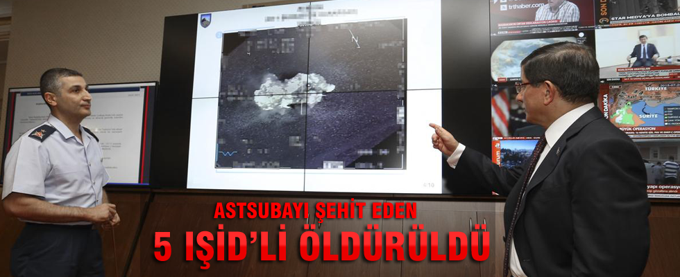 'Astsubayı şehit eden 5 IŞİD’li öldürüldü'