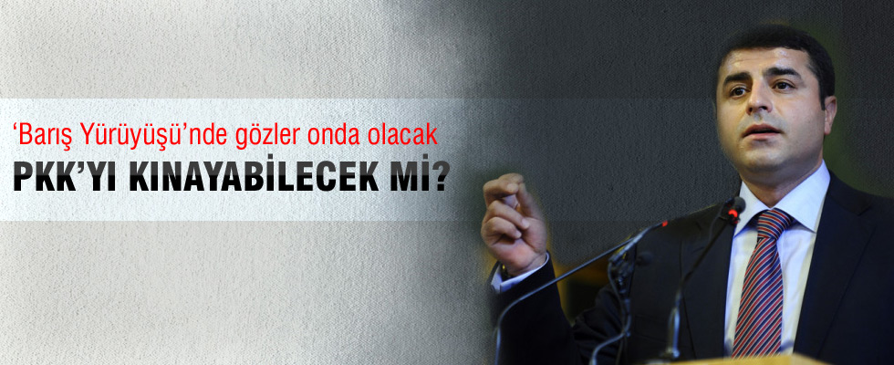 Demirtaş PKK terörünü kınayabilecek mi?