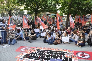 Eskişehir'de 'Suruç' Protestosu