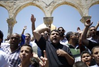 SES BOMBASI - Hz. Muhammed'e Hakaret Aksa'da Protesto Edildi