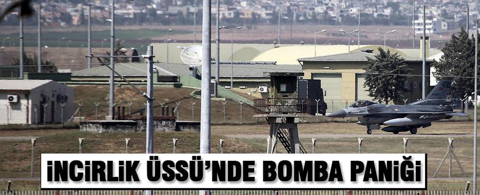 İncirlik'te bomba yüklü araç şüphesi