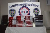SİGARA KAÇAKÇILIĞI - Karaman'da Kaçak Sigara Operasyonu