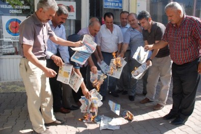 Muhtarlar'dan Ulusal Gazeteye Tepki