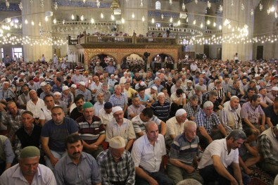 Pehlivanlar, Selimiye Camisi'nde Dua Etti