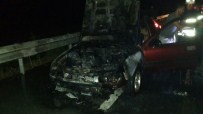 SARıKEMER - Söke-Bodrum Yolundaki Araç Yangını Korkuttu
