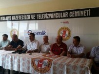 DURAN ÖZKAN - Tüfenkci Malatya Gazeteciler Ve Televizyoncular Cemiyeti'ni Ziyeret Etti